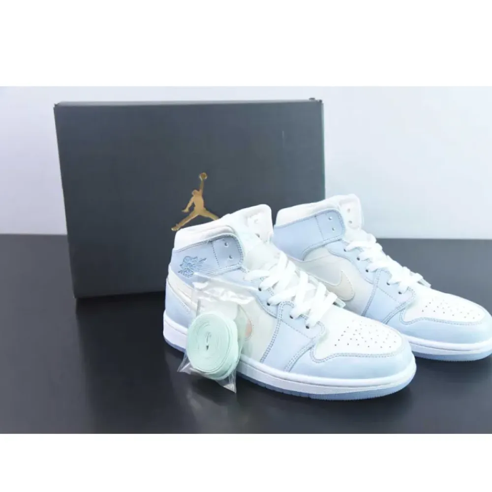 Air Jordan 1 Mid GS “Glitter Swoosh” FQ9117-400