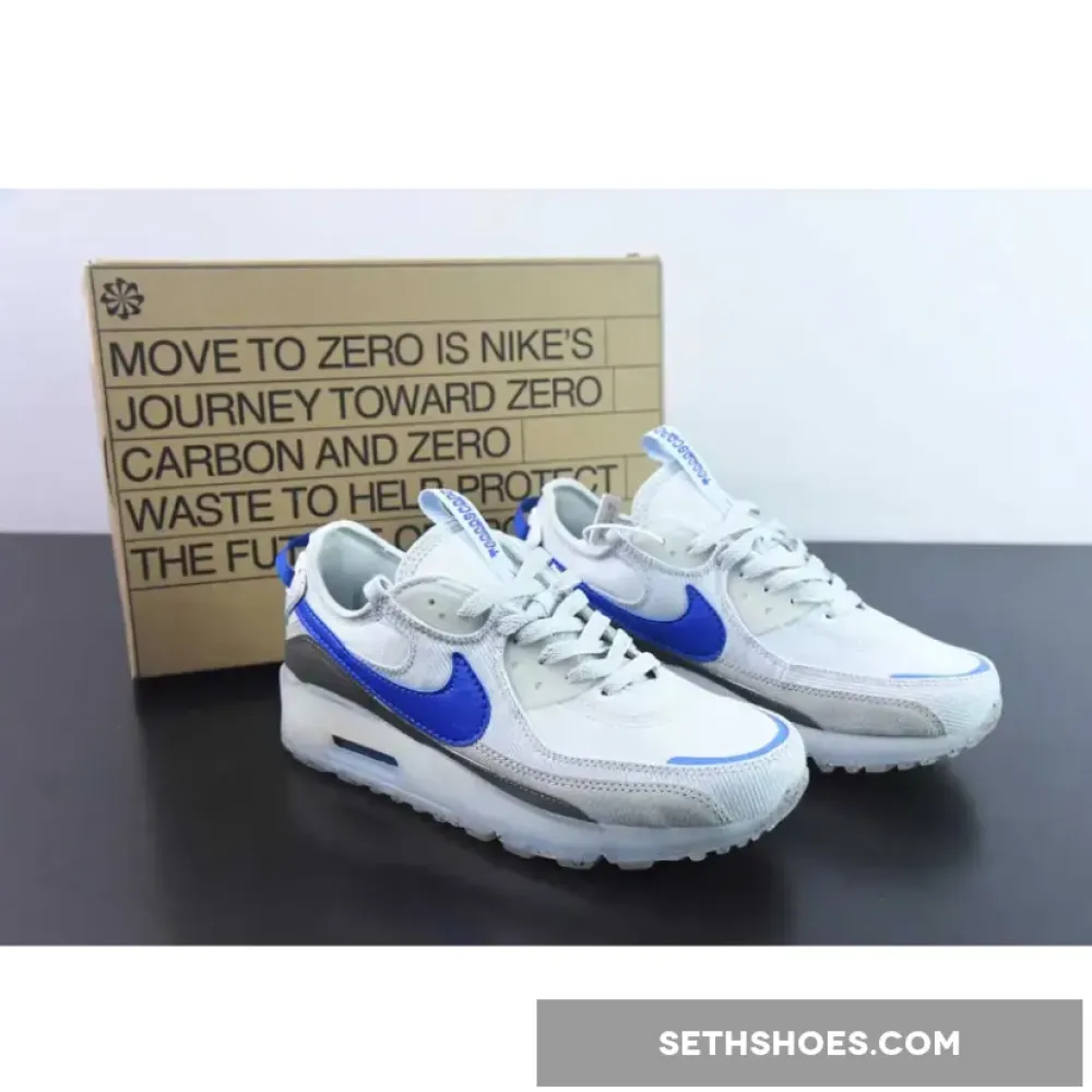 Nike Air Max 90 Terrascape Pure Platinum/Hyper Royal-White  DV7413-002