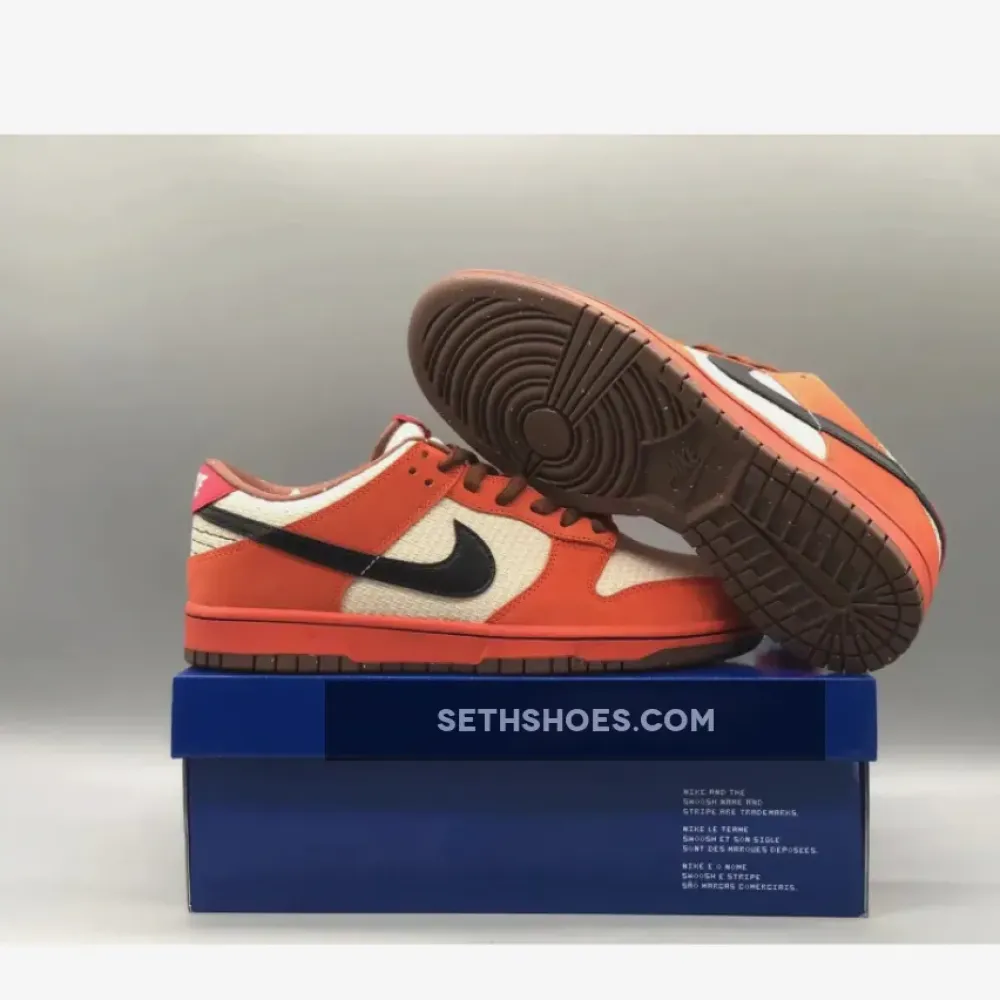Nike SB Dunk Low Orange Hemp/Black-Sail 313170-101
