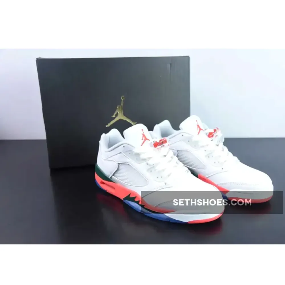 Air Jordan 5 Retro Low “Hurricanes”  FQ5436-002