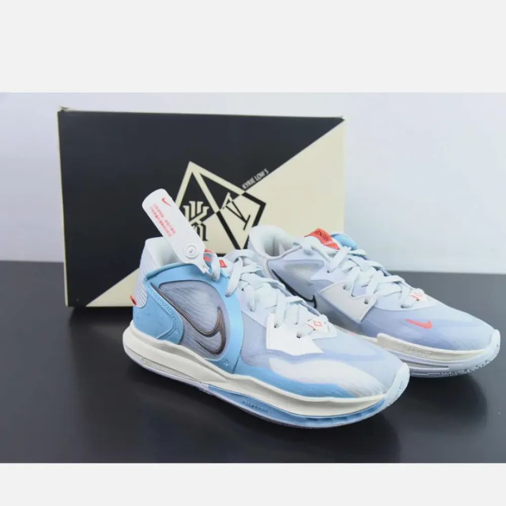 Nike Kyrie Low 5 Football Grey/Black/Blue Chill/Sail DJ6012-003 (Copy)