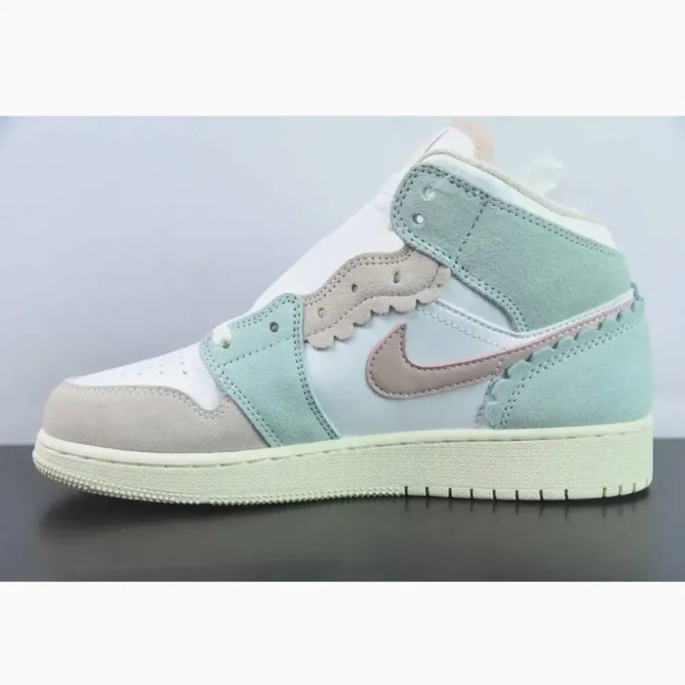 Air Jordan 1 Mid SE GS “Pink Oxford”  DZ5361-100