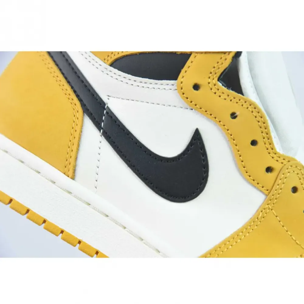 Air Jordan 1 High OG Yellow Ochre/Black-Sail  DZ5485-701
