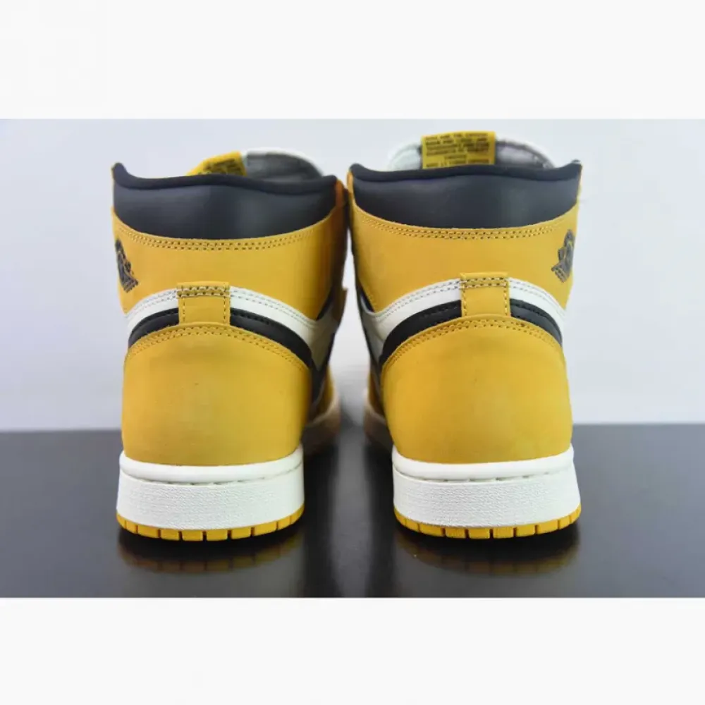 Air Jordan 1 High OG Yellow Ochre/Black-Sail  DZ5485-701