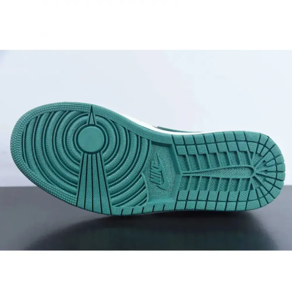Air Jordan 1 Low OG Black Gorge Green Sail  CZ0775-036