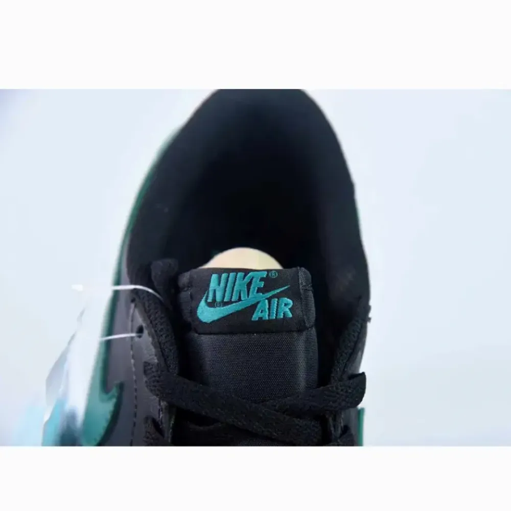 Air Jordan 1 Low OG Black Gorge Green Sail  CZ0775-036
