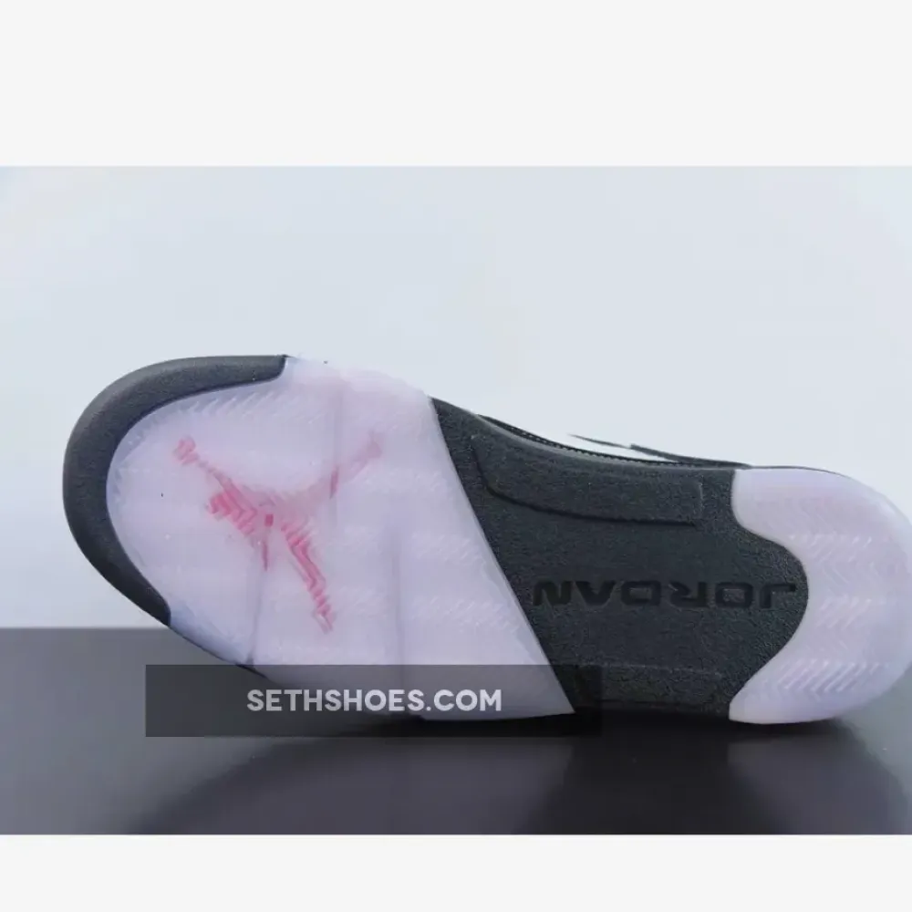 Air Jordan 5 Low White/Fire Red-Black 819171-101 DX4355-015