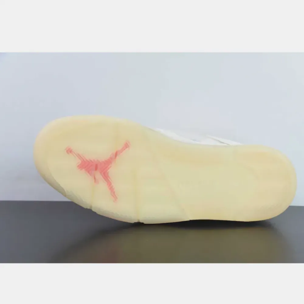 Air Jordan 5 Low “CNY” Sail/Chile Red-Opti Yellow  DD2240-100