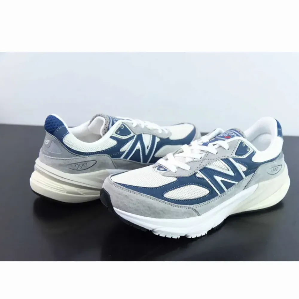 New Balance 990v6 Grey Navy White  M990TC6