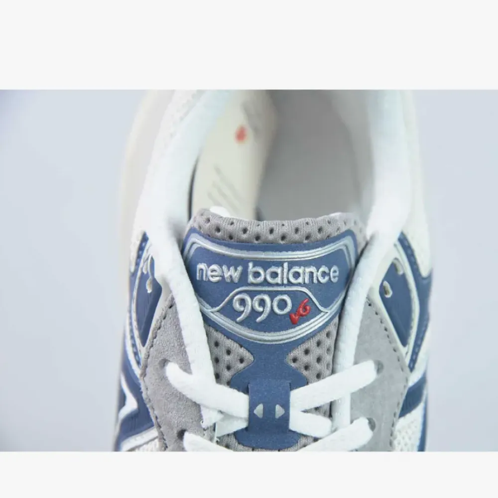 New Balance 990v6 Grey Navy White  M990TC6