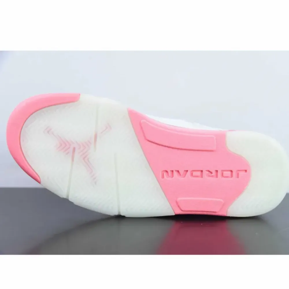 Air Jordan 5 Low White/Coral Chalk-Desert Berry  DX4390-116