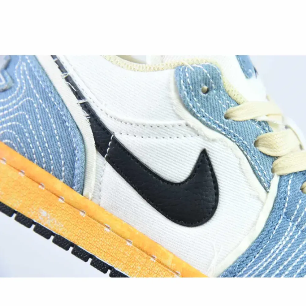 Air Jordan 1 Low ‘Sashiko’ Ashen Slate/Black-Pale Ivory-Sesame FN7670-493