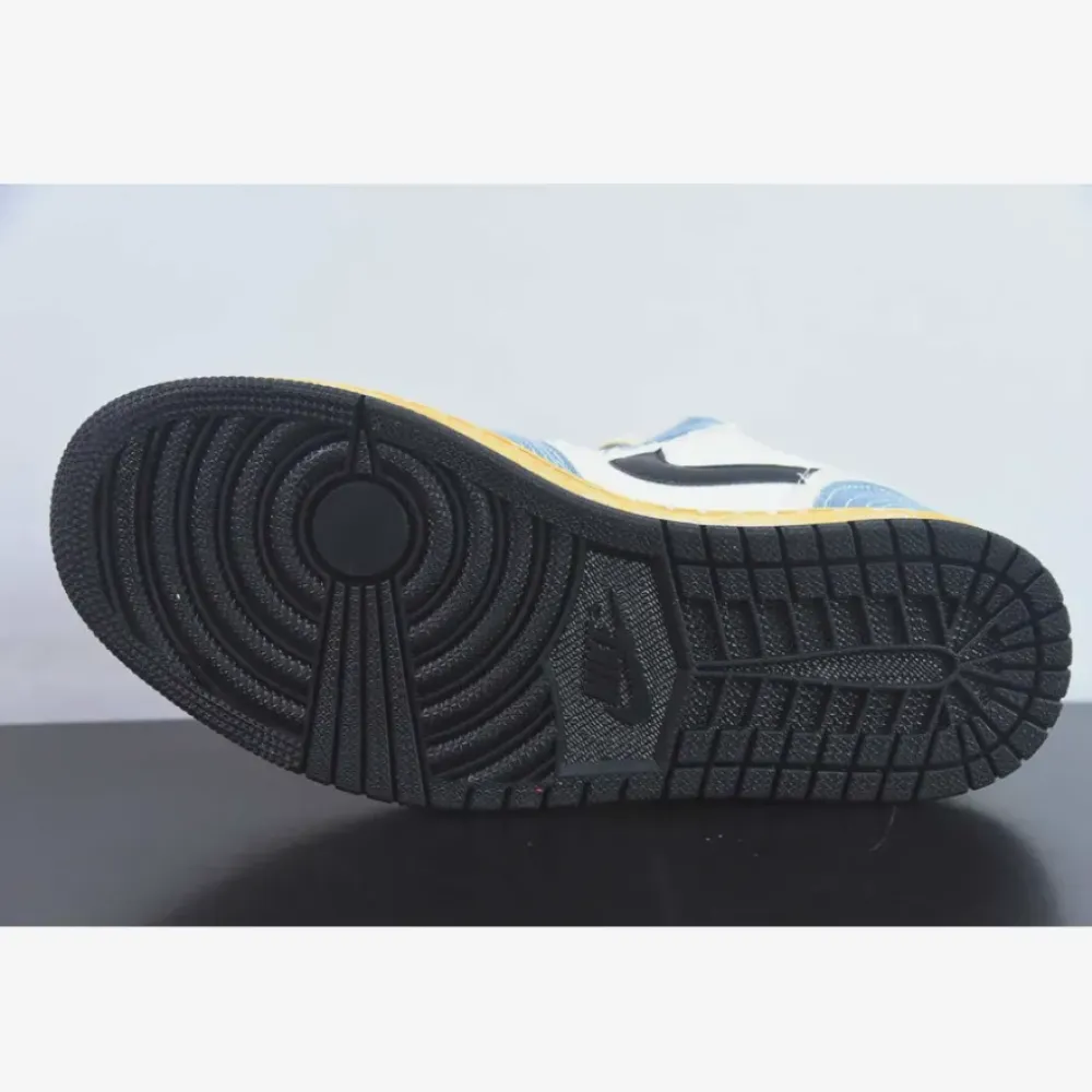 Air Jordan 1 Low ‘Sashiko’ Ashen Slate/Black-Pale Ivory-Sesame FN7670-493