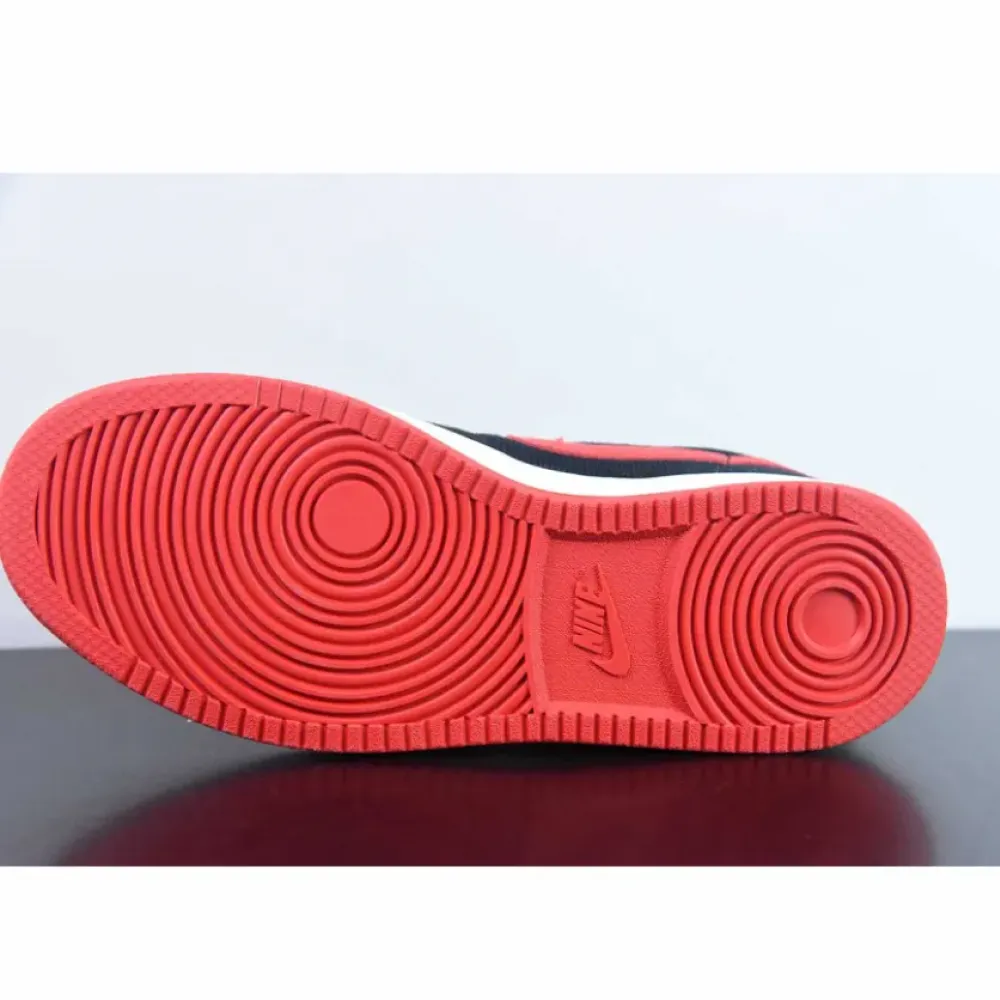 Air Jordan 1 KO Low Bred Black/Varsity Red-White  DX4981-006