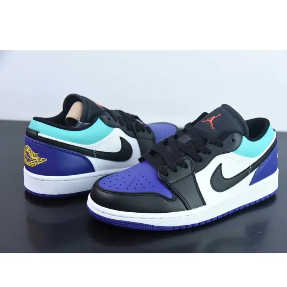 Air Jordan 1 Low Court Purple Tropical Twist  553558-154