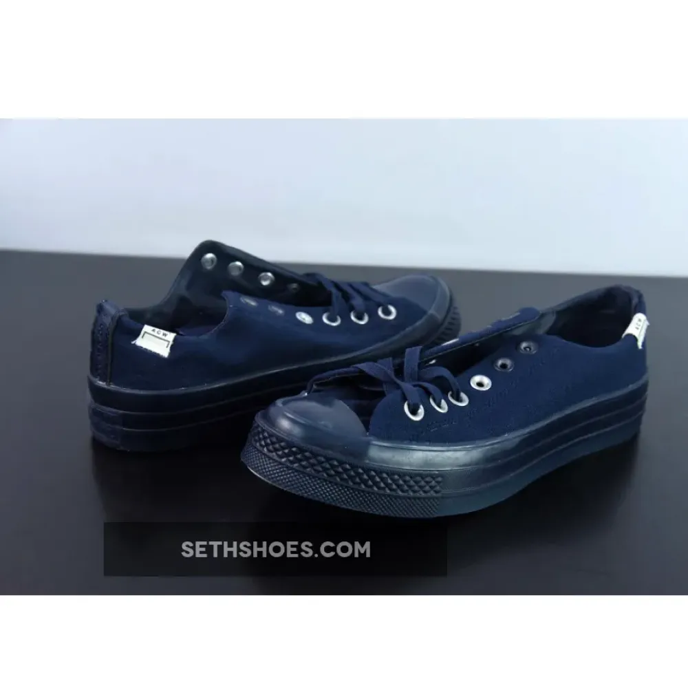 Converse x A-COLD-WALL* Chuck 70 Low Top Dark Sapphire  A06689C
