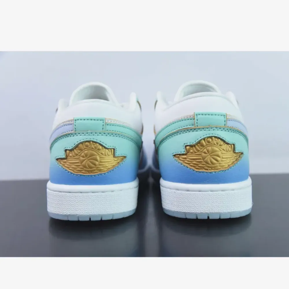 Air Jordan 1 Low SE White Emerald Rise  FN8899-131