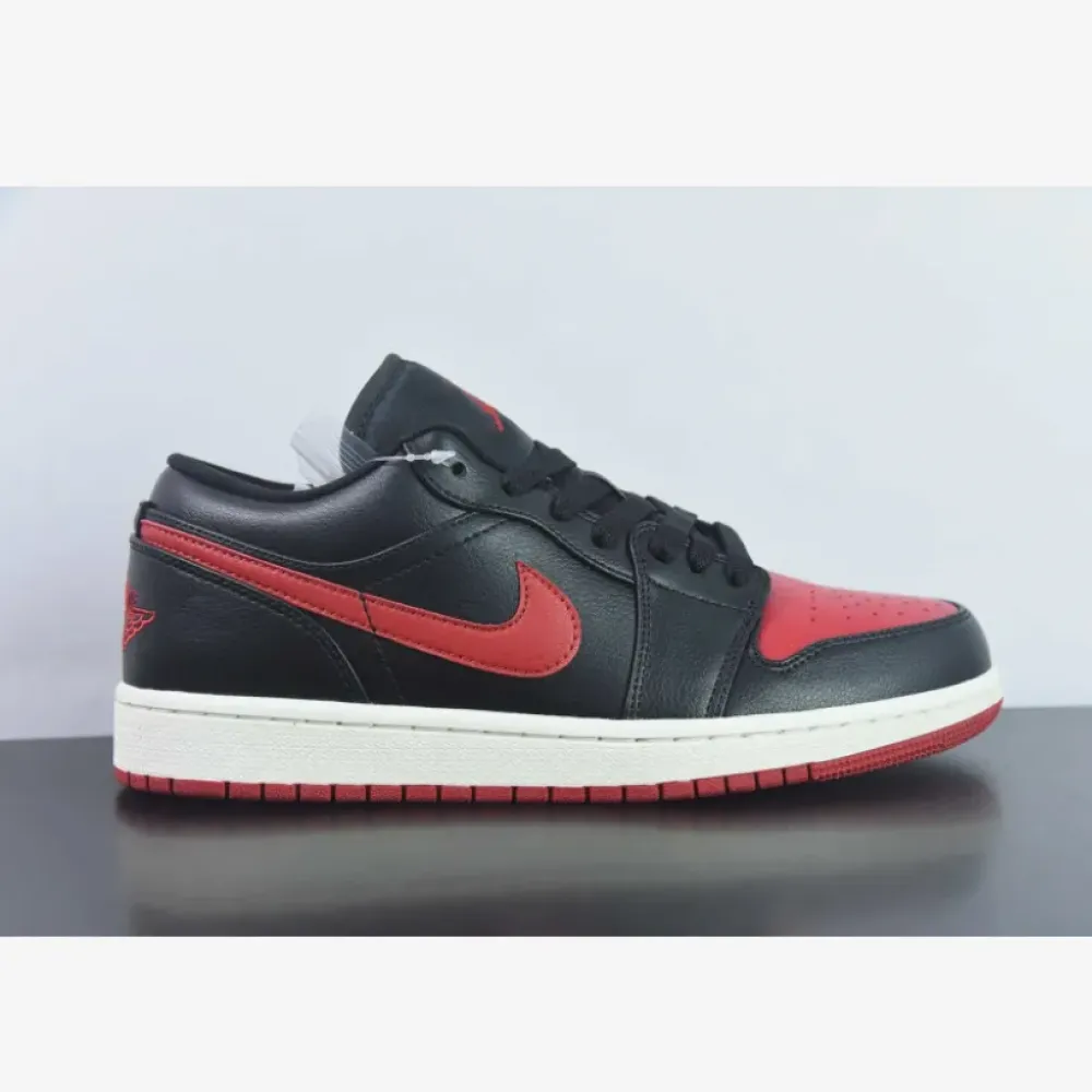Air Jordan 1 Low Bred Sail  DC0774-061