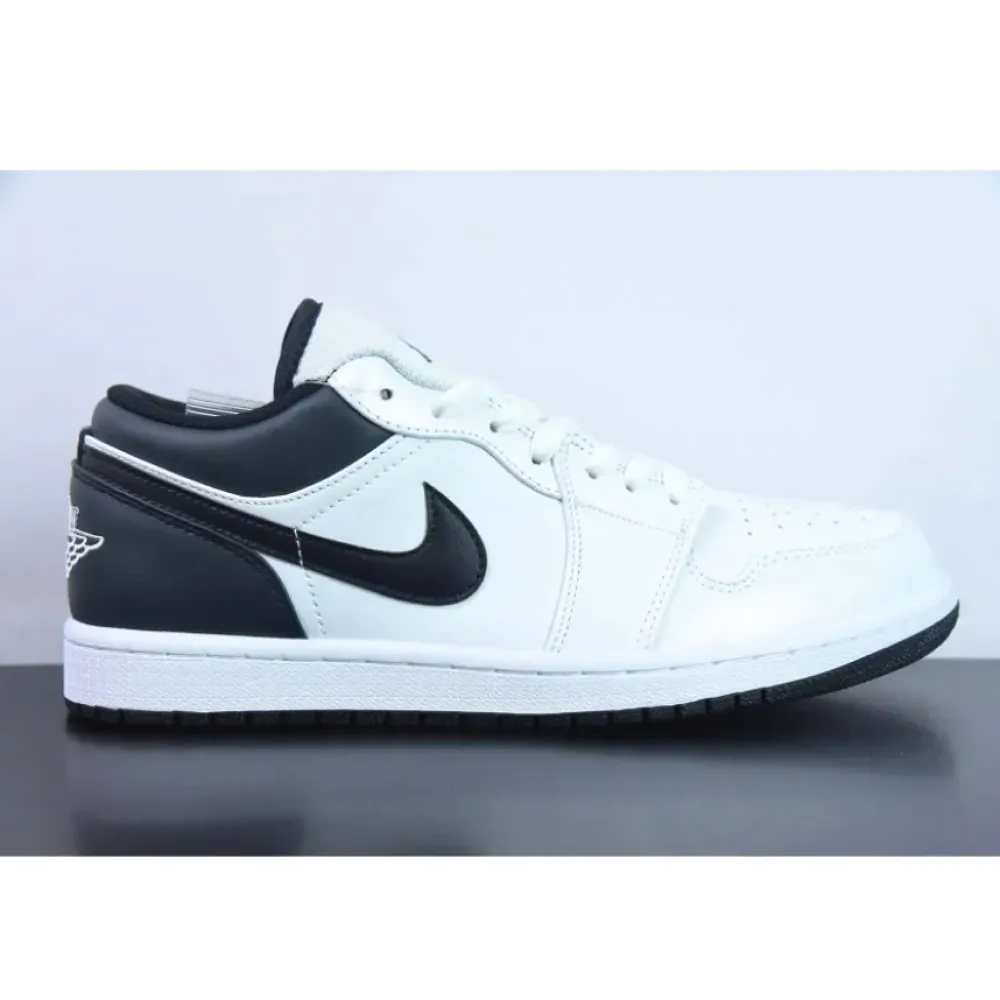 Air Jordan 1 Low White Black  553560-132