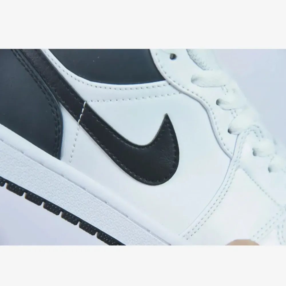 Air Jordan 1 Low White Black  553560-132