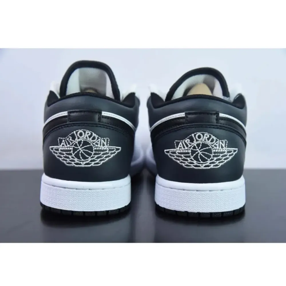 Air Jordan 1 Low White Black  553560-132