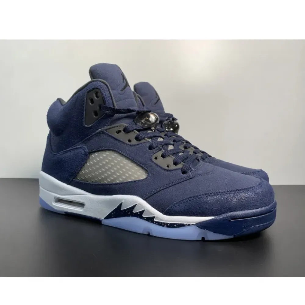 Air Jordan 5 Georgetown Midnight Navy/Black  FD6812-400