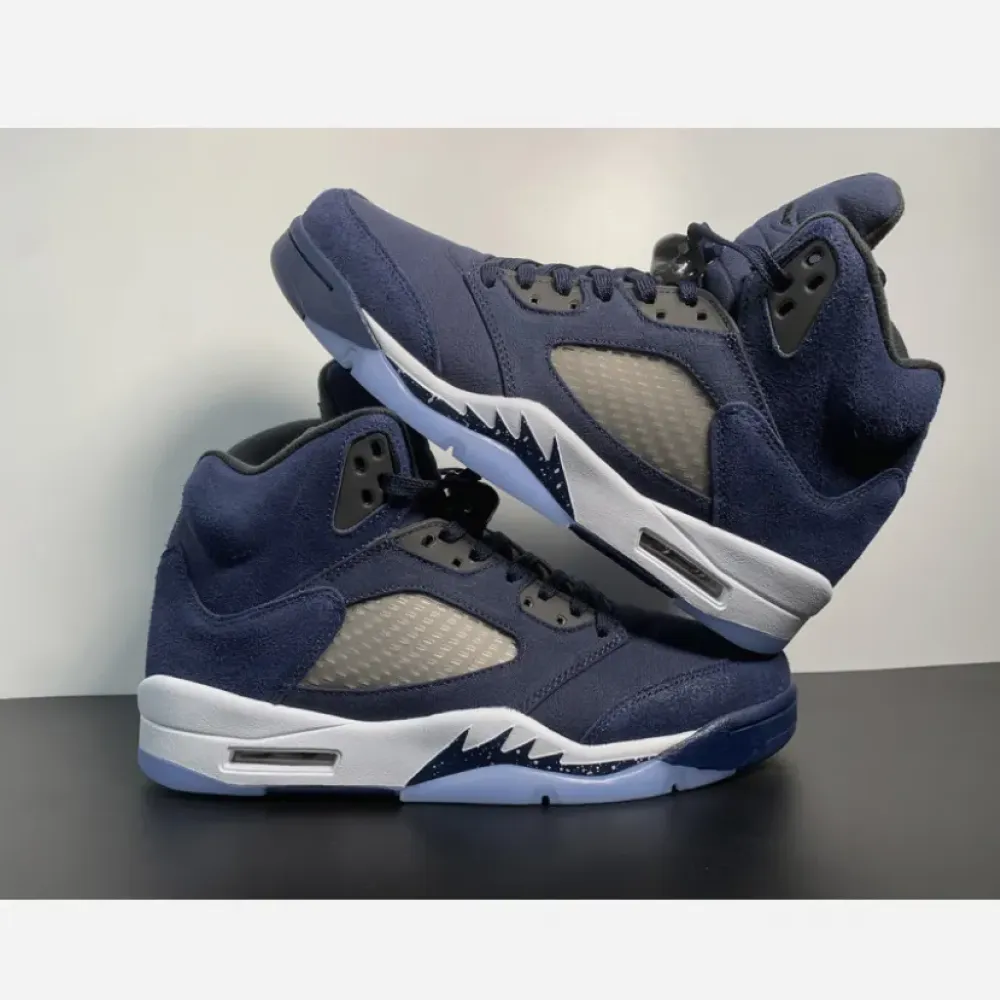 Air Jordan 5 Georgetown Midnight Navy/Black  FD6812-400