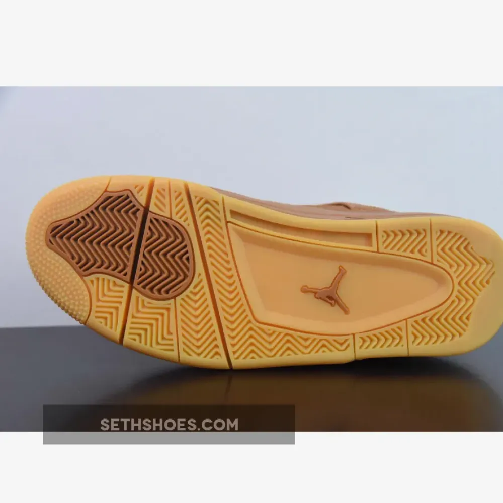 Air Jordan 4 Retro Premium Ginger/Gum Yellow  819139-205
