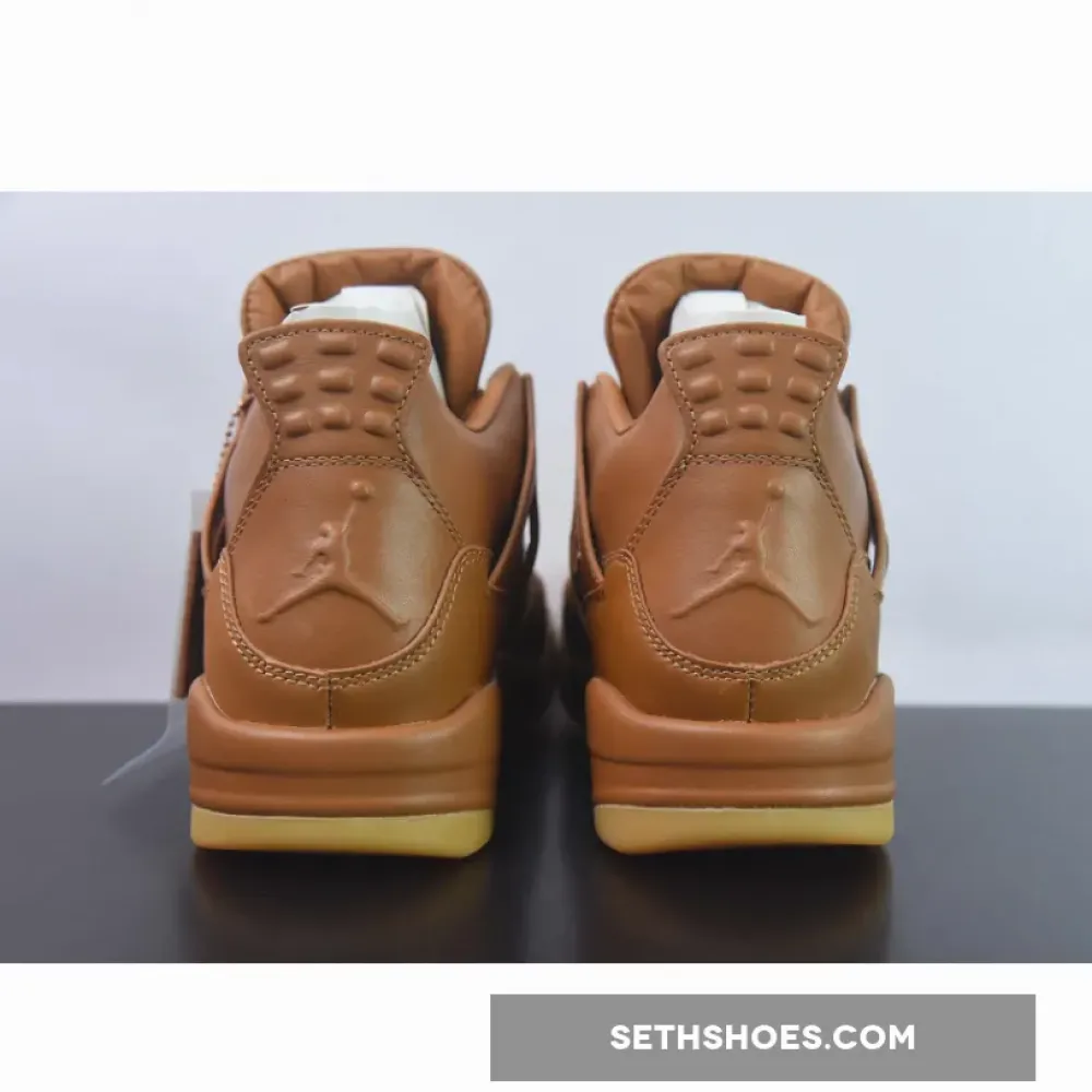 Air Jordan 4 Retro Premium Ginger/Gum Yellow  819139-205