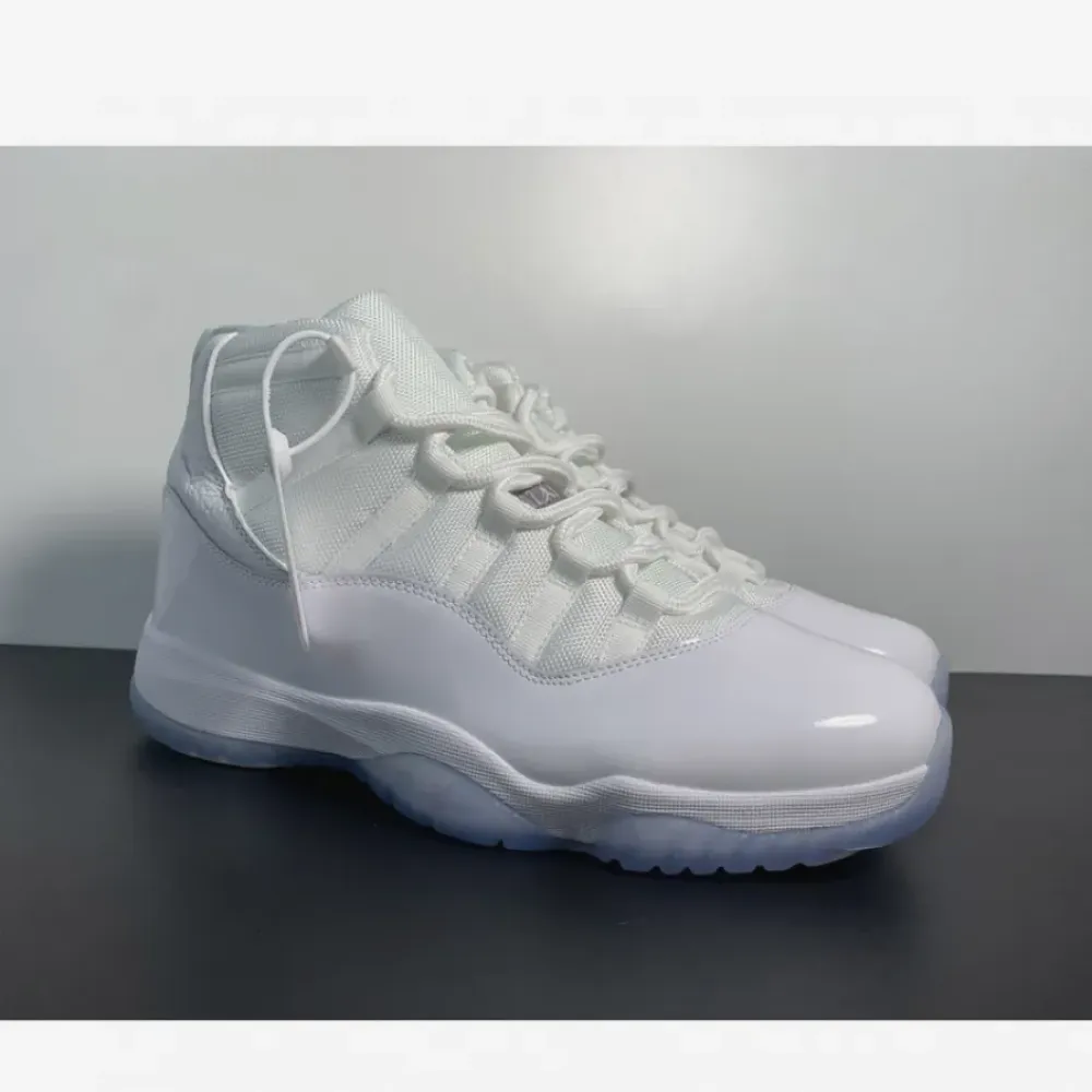 Air Jordan 11 “Silver Anniversary” White/Metallic Silver  408201-101
