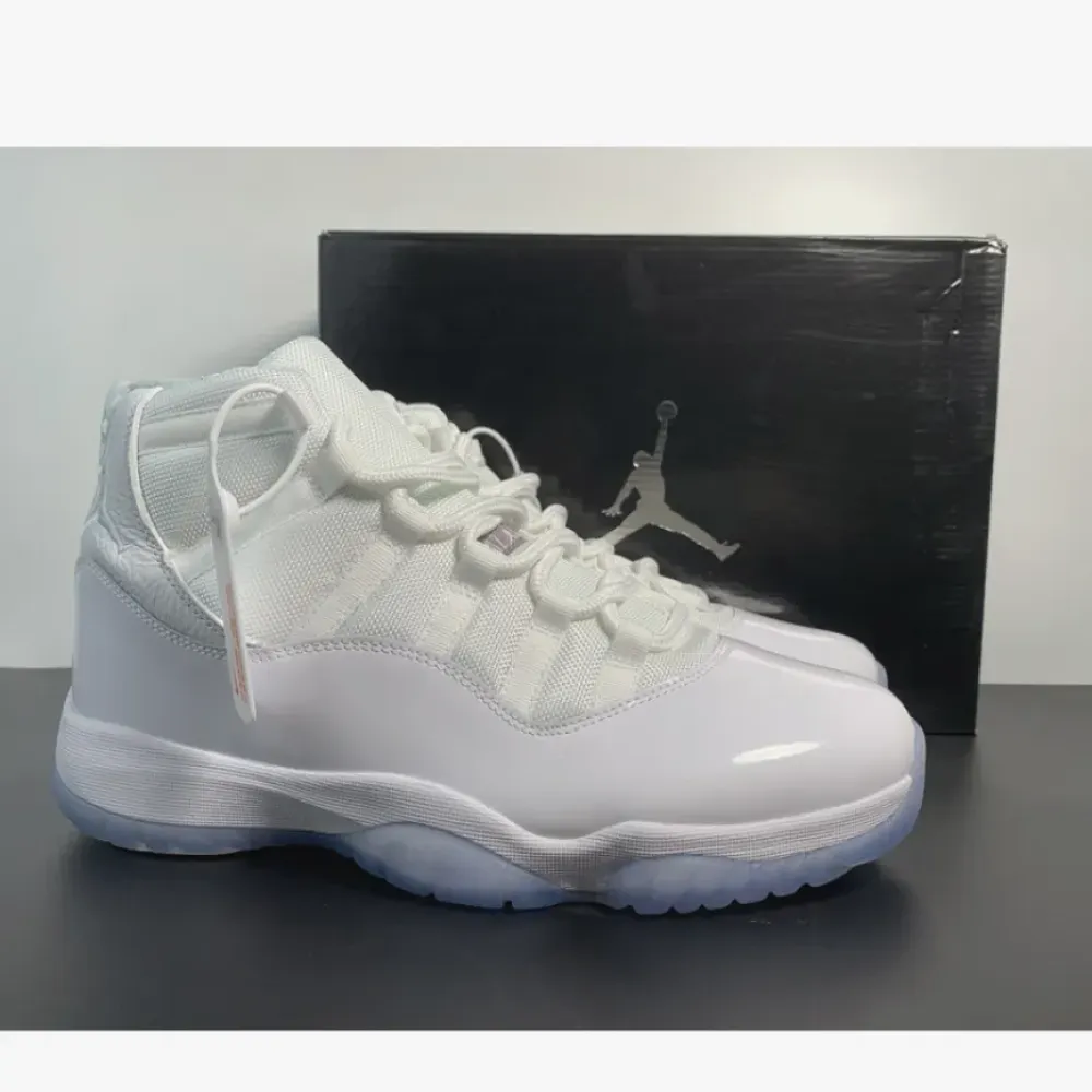 Air Jordan 11 “Silver Anniversary” White/Metallic Silver  408201-101