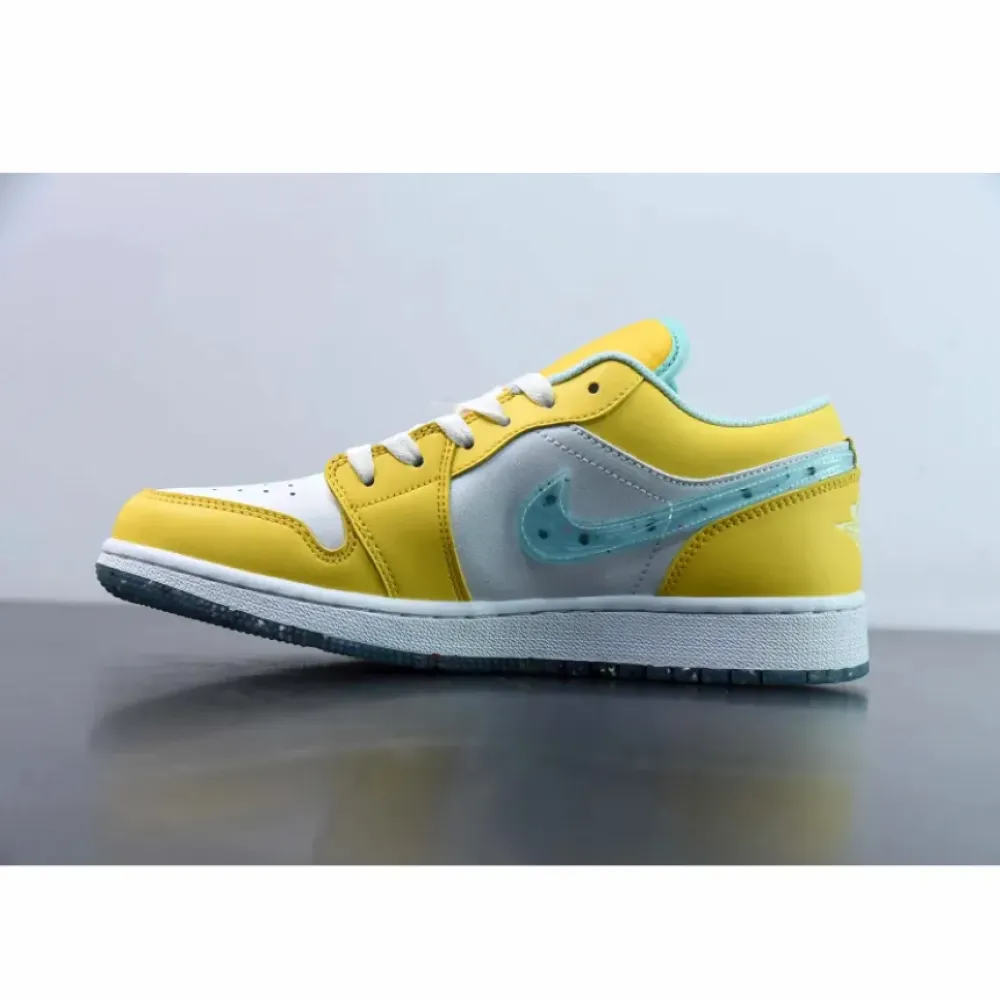 Air Jordan 1 Low Citron Pulse/Glacier Ice  DX4375-800