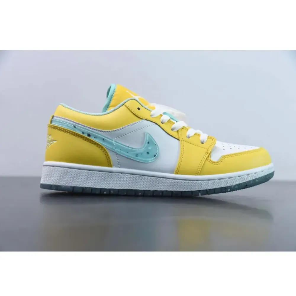 Air Jordan 1 Low Citron Pulse/Glacier Ice  DX4375-800