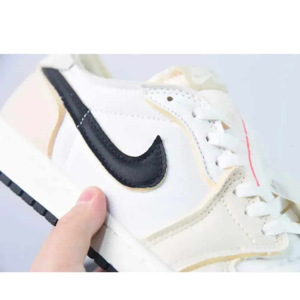 Air Jordan 1 Low OG EX White/Coconut Milk-Black  DV0982-100