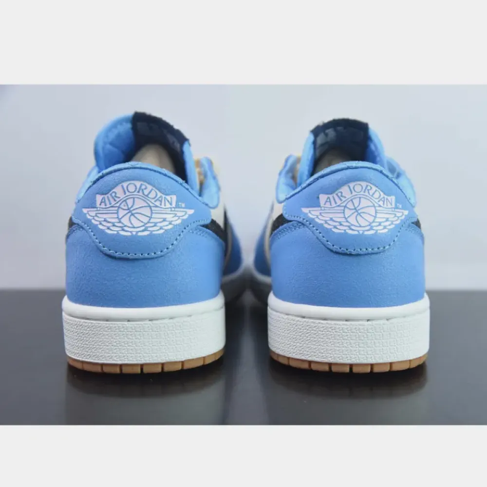 Air Jordan 1 Low OG “UNC” PE White Blue