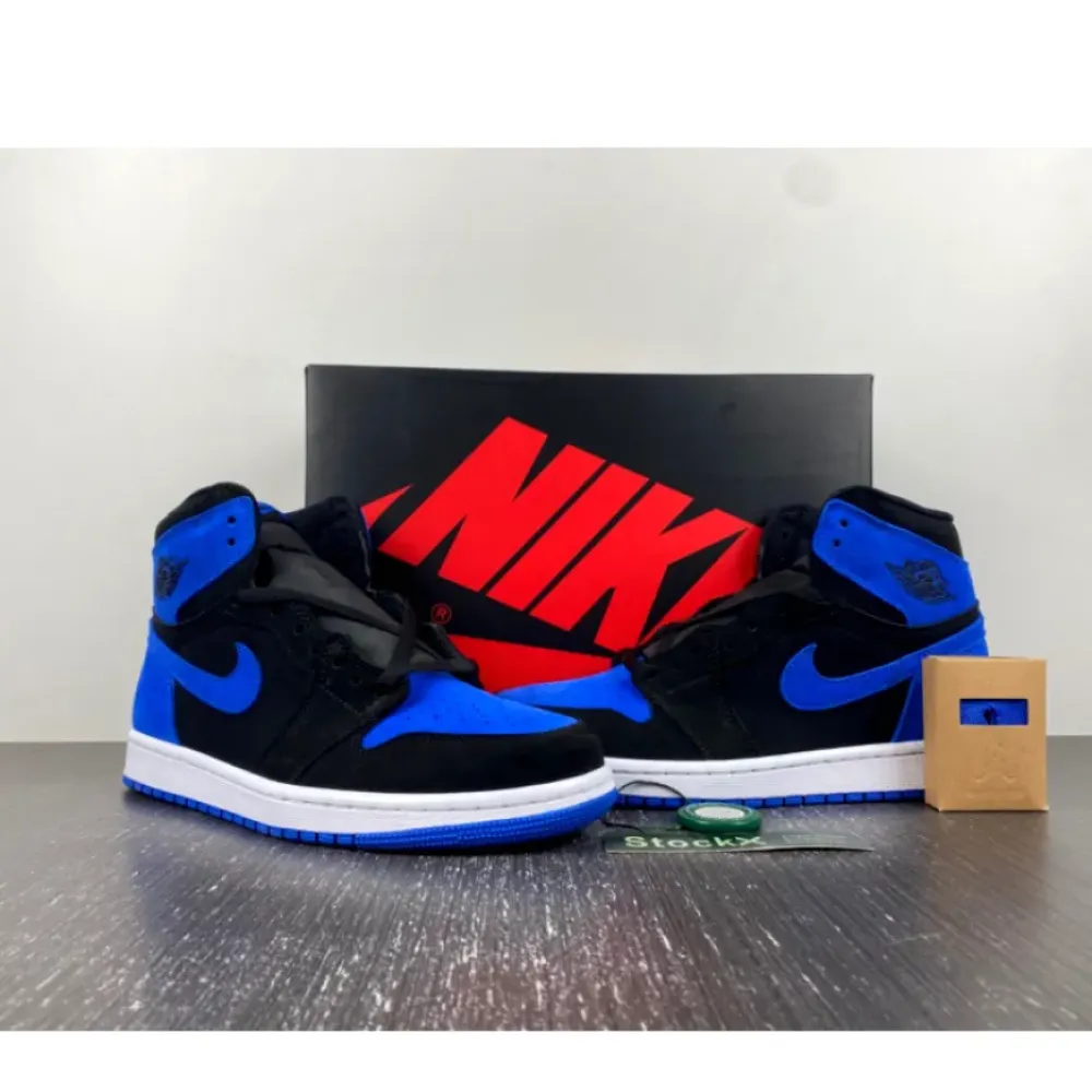 Air Jordan 1 High “Royal Reimagined” Black/Royal Blue-White DZ5485-042