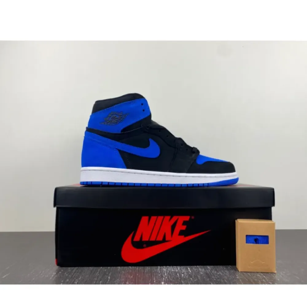 Air Jordan 1 High “Royal Reimagined” Black/Royal Blue-White DZ5485-042