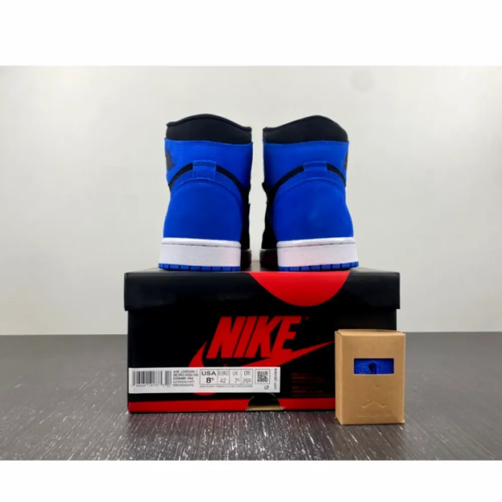 Air Jordan 1 High “Royal Reimagined” Black/Royal Blue-White DZ5485-042
