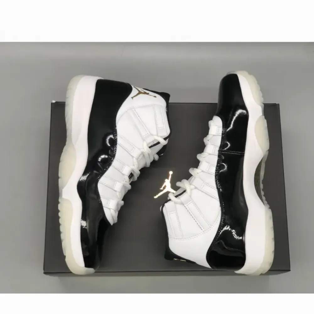 Air Jordan 11 DMP 2023 White/Black-Metallic Gold  CT8012-170
