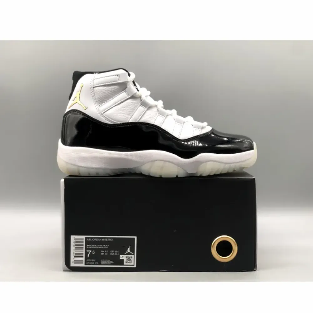 Air Jordan 11 DMP 2023 White/Black-Metallic Gold  CT8012-170