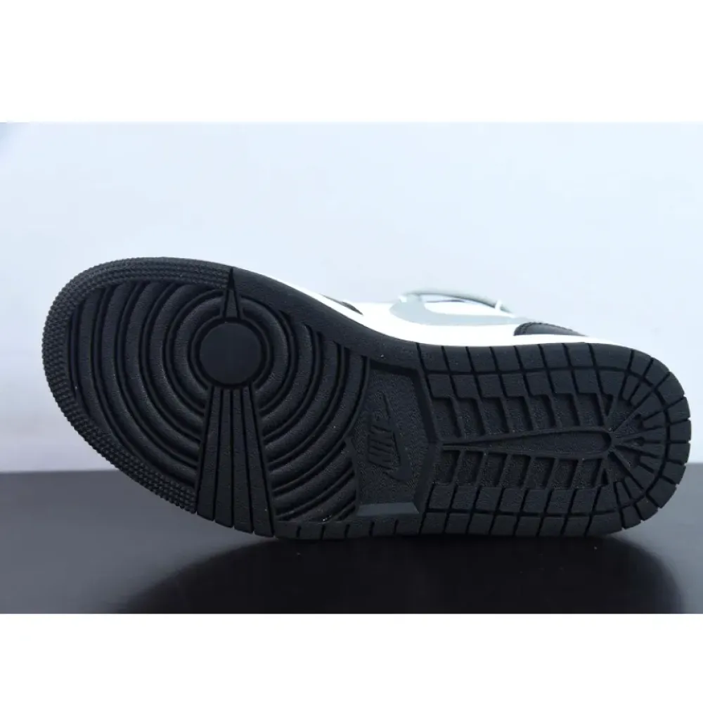 Custom Air Jordan 1 Low ‘Panda’ White Black