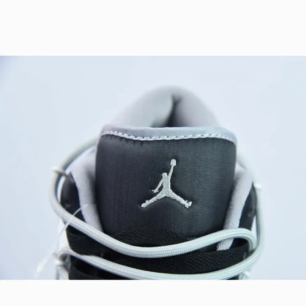 Custom Air Jordan 1 Low ‘Panda’ White Black