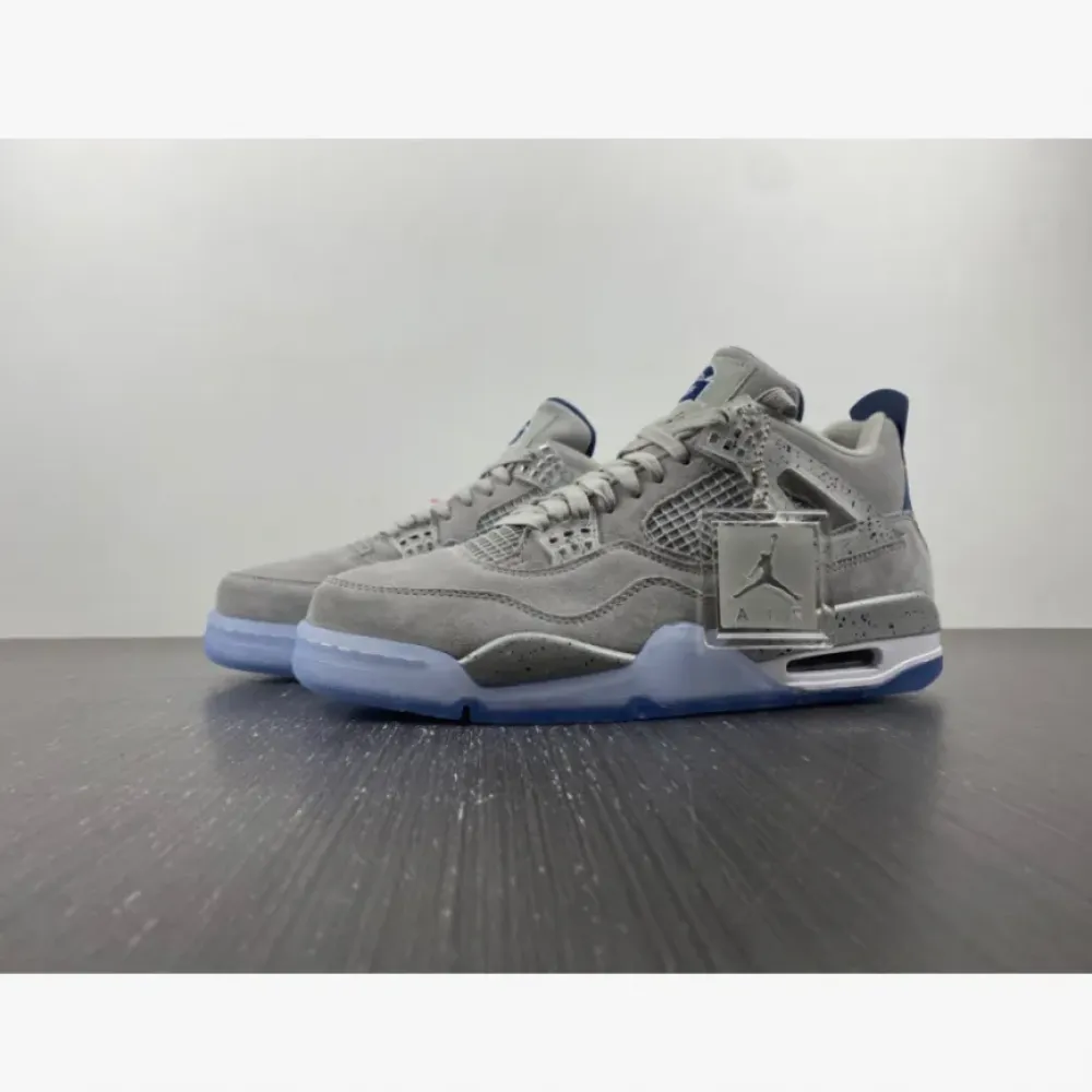Air Jordan 4 Retro Georgetown PE Light Grey