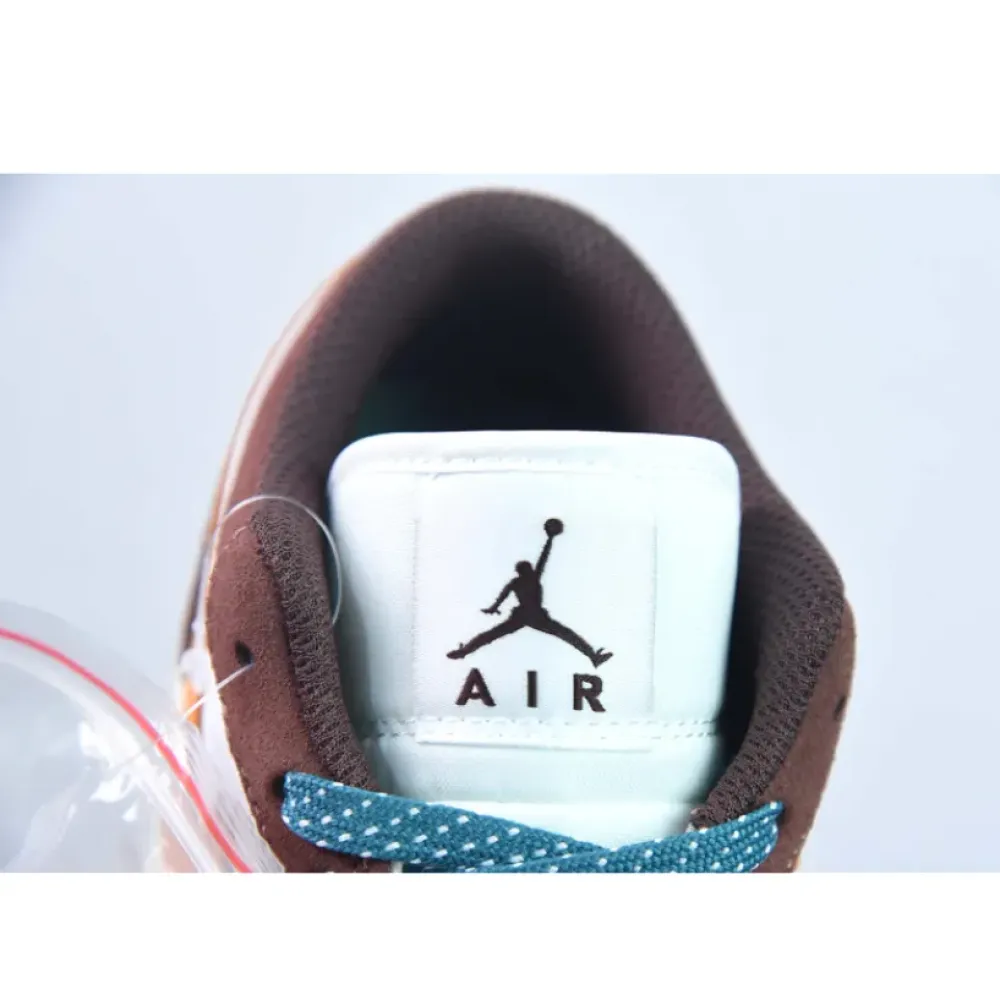 Air Jordan 1 Cacao Wow/Twine-Sail-Geode Teal FB2216-200