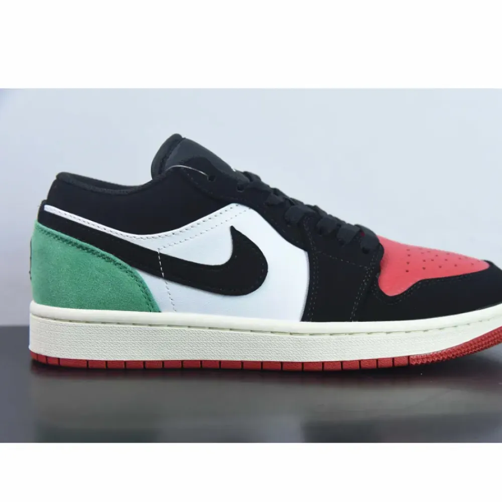 Air Jordan 1 “QUAI 54” White/Black-University Red-Classic Green FQ6703-100