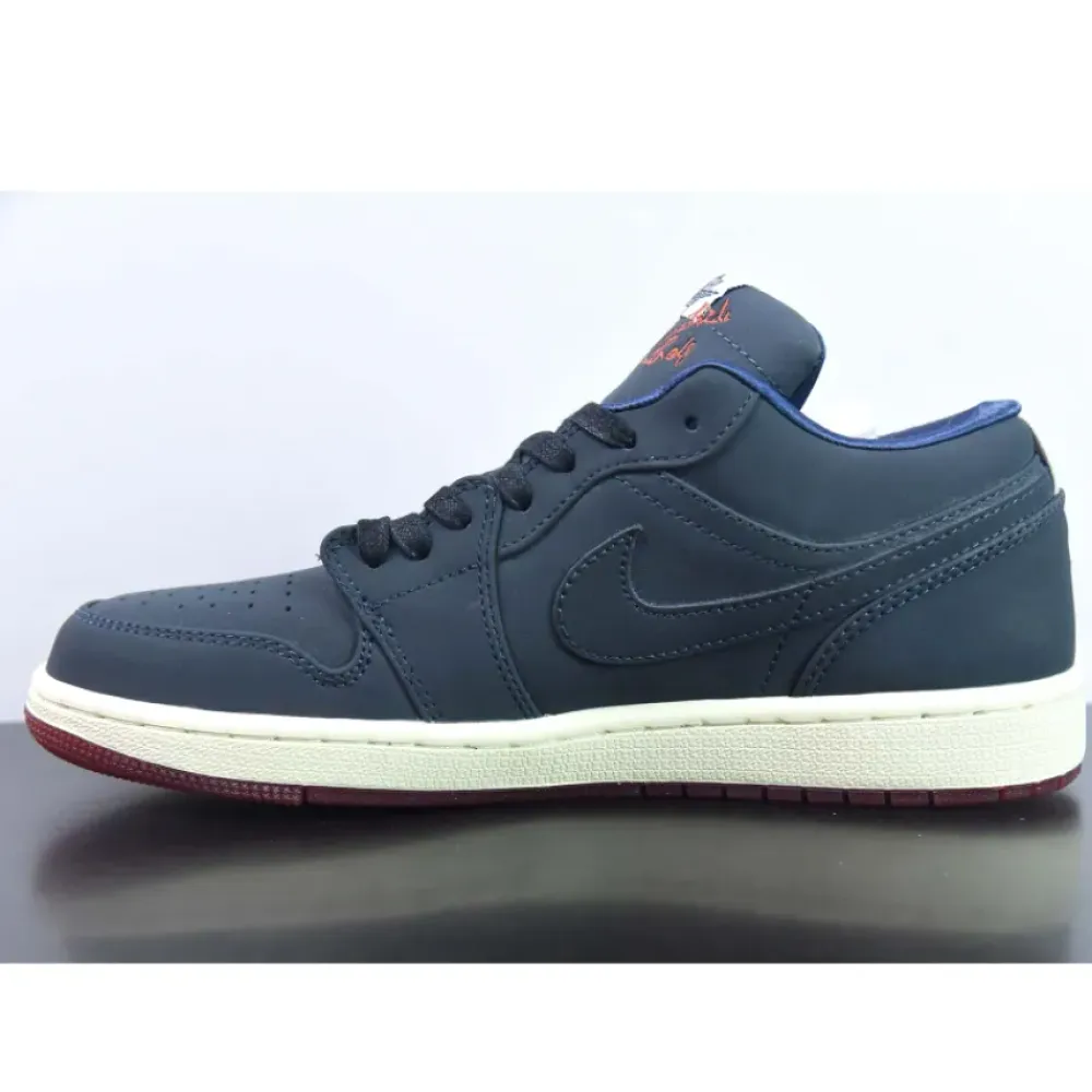 Eastside Golf x Air Jordan 1 Low Midnight Navy/Burnt Sunrise-White DV1759-448