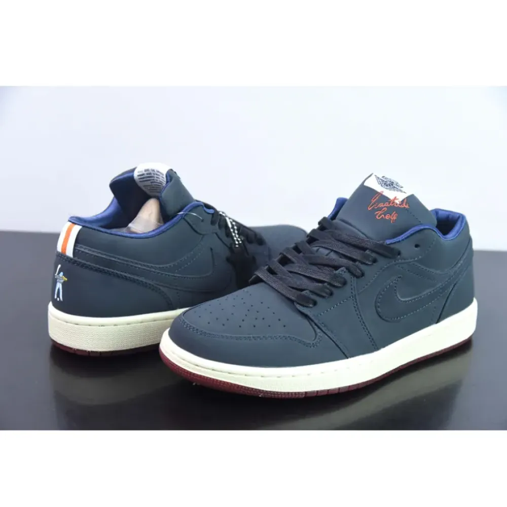 Eastside Golf x Air Jordan 1 Low Midnight Navy/Burnt Sunrise-White DV1759-448
