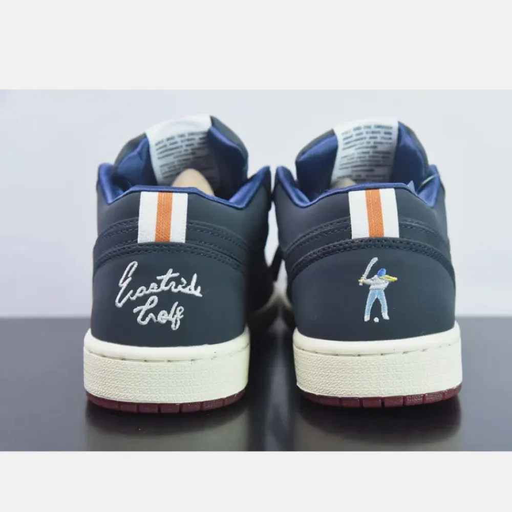 Eastside Golf x Air Jordan 1 Low Midnight Navy/Burnt Sunrise-White DV1759-448