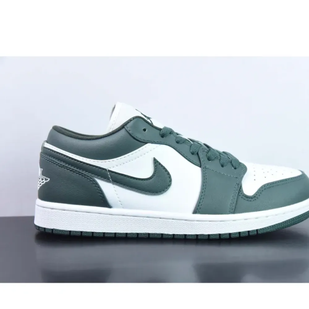 Air Jordan 1 Low White/Galactic Jade  DC0774-113