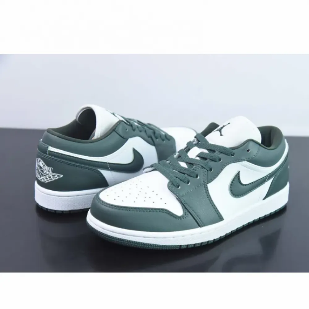 Air Jordan 1 Low White/Galactic Jade  DC0774-113